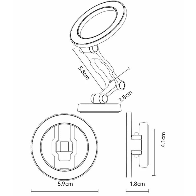 Bendable Mounted Phone Holder